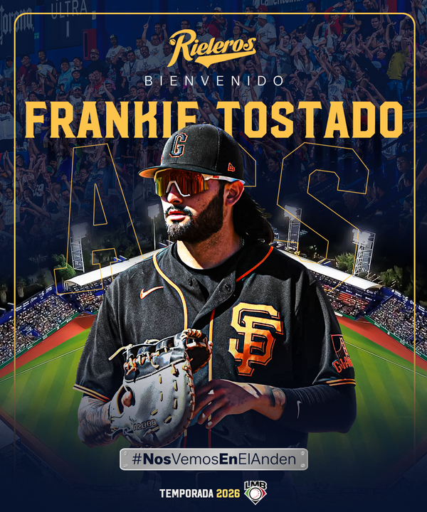 Rieleros de Aguascalientes refuerzan su roster con la llegada de Frankie Tostado
