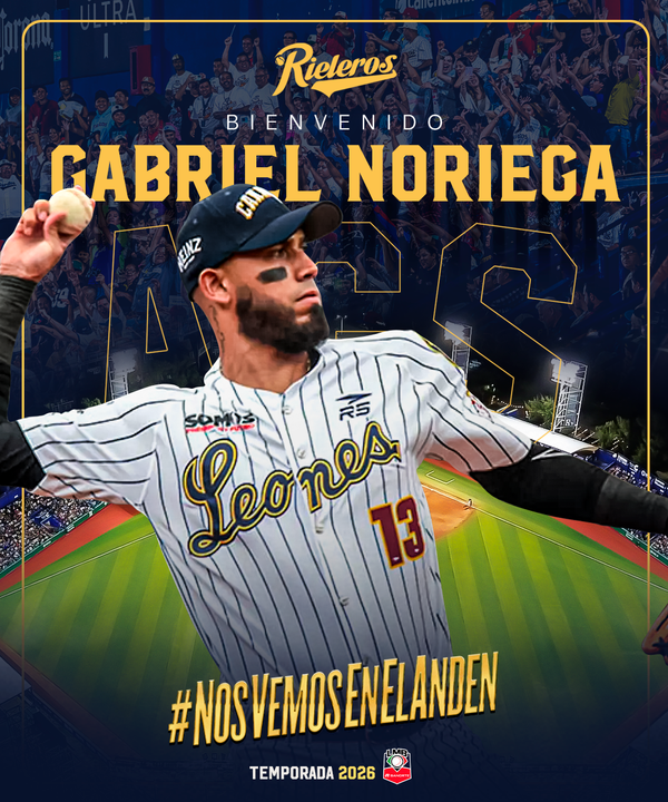 Refuerzo al infield: Gabriel Noriega llega a Rieleros de Aguascalientes