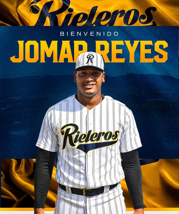 Jomar Reyes llega a fortalecer el infield de Rieleros de Aguascalientes